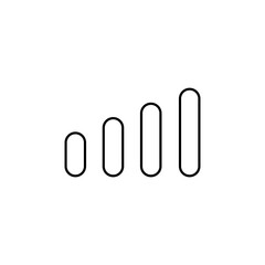 smartphone signal icon element