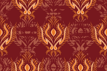 damask seamless pattern	
