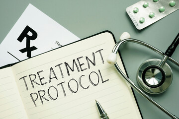 Treatment protocol is shown as medical concept