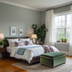 modern bedroom interior