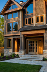 Luxury Modern Home Exterior: Stunning Architectural Design and Landscaping