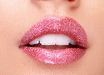 Obraz premium Lippen Makeup