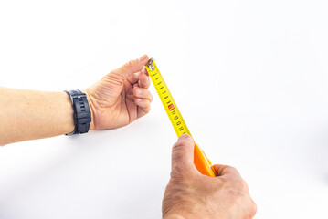 Retractable metal measuring tape, 3-meter long measuring tape, renovation tools