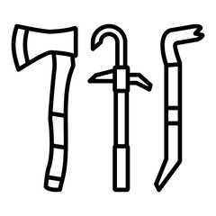 Firefighter tools Icon