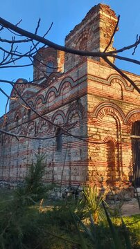 Church of Christ Pantocrator, 13th&ndash;14th centuries, city of Nesebar, Bulgaria.