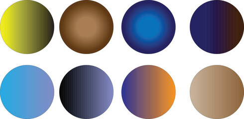 Gradient Circles vector file download | Any changes can be possible