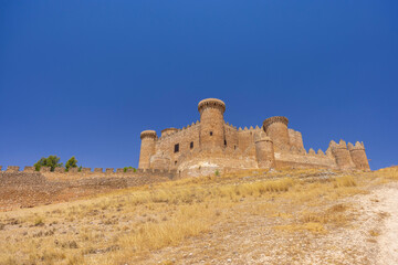 Castillo de Belmonte castle, province Cuenca, Spain