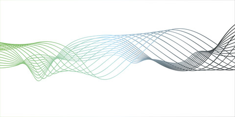 You're looking for a **modern, abstract wave background** featuring **frequency-inspired sound waves, flowing curves, and technology-driven design**. The concept includes **blue wave lines blending 