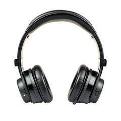Black Over-Ear Headphones With Soft Cushions for Comfort Listening