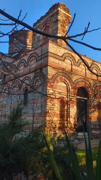 Church of Christ Pantocrator, 13th&ndash;14th centuries, city of Nesebar, Bulgaria.
