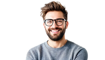 Obraz premium Young Handsome Man With Beard 