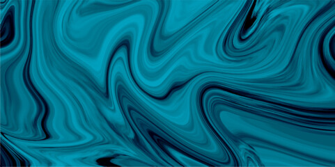 Blue swirly wallpaper, wavy pattern texture, aquarelle colors mixing effect abstract backdrop. Elegant wavy background. Beautiful fluid abstract paint background. Deep ocean Blue satin Ink Marble