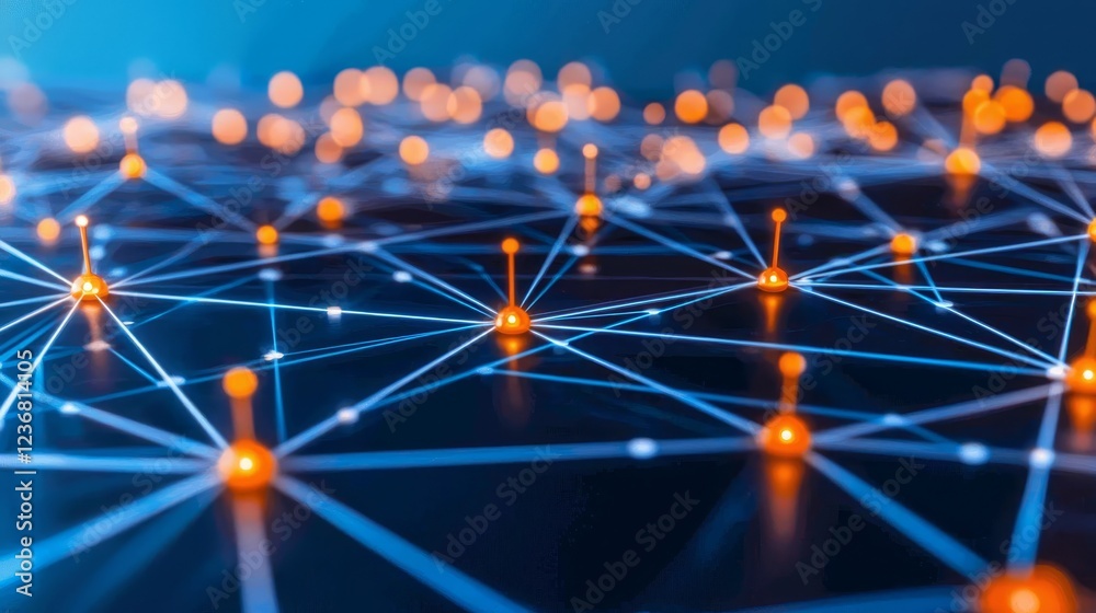 Poster abstract data streams entwined in a dynamic visualization of connection