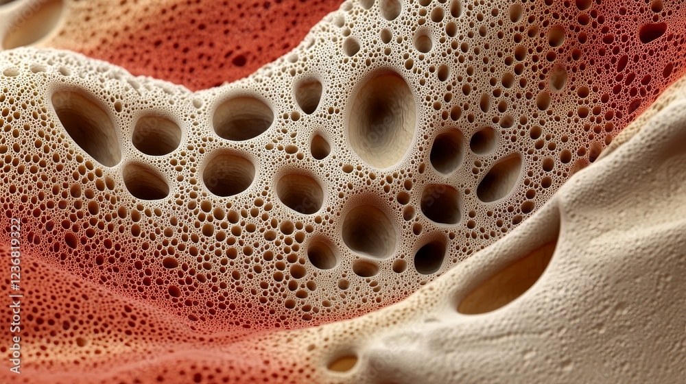 Poster intricate fractal patterns illustrating the complexity of natural forms