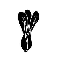 Vegetable icon design template