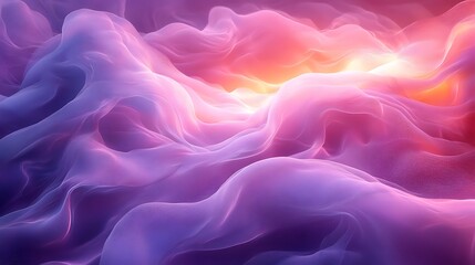 Fototapeta premium Abstract Purple Pink Wavelike Pattern Design