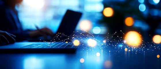 Enhancing productivity in the office a dynamic work environment focused on technology and innovation