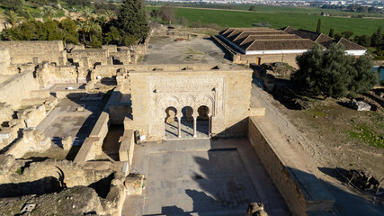 Madinat al-Zahra or Medina Azahara a fortified palace near Cordoba, Spain