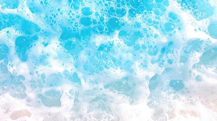 Ocean wave foam texture, beach background, summer, travel