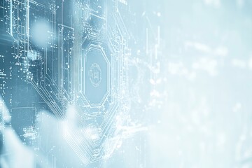 Abstract circuit board design, futuristic background, for technology concept