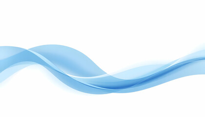 Abstract blue background, flowing wavy lines, glowing particles, sparkles, ethereal atmosphere, winter theme, digital art, shimmering effects, icy blue tones, dynamic swirls, magical snowflakes, light