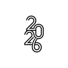 Happy New Year 2026 Creative Concept Design