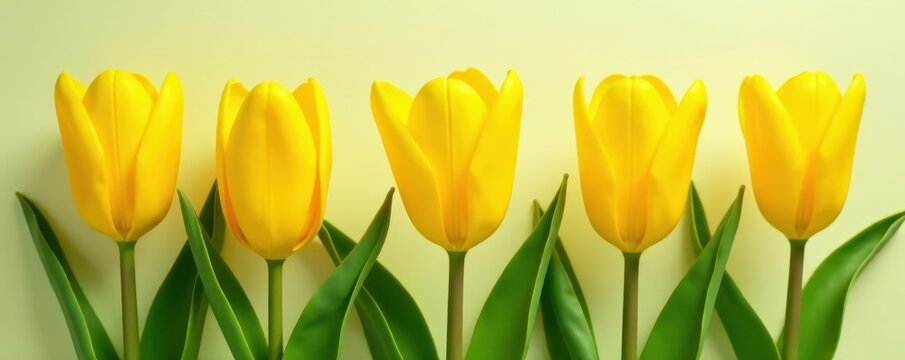 Bright yellow tulip bulbs shaped like light bulbs, isolated , tulip, objects