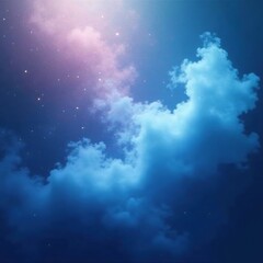 Shimmering blue mist with an ethereal glow effect, intangible, mist