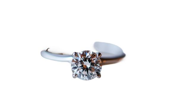 Stunning diamond engagement ring with a sleek and modern design, perfect for proposals and weddings.
Classic solitaire diamond ring with a minimalist touch, representing purity, love, and lifelong dev
