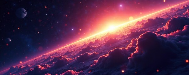 Cosmic wind ravages the Earth's magnetosphere, planetary defense, space storm