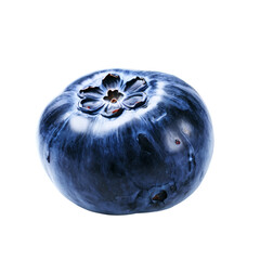 Blueberry isolated on transparent background
