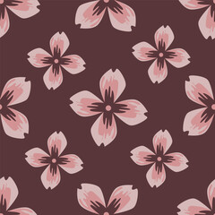 Fototapeta premium textile design with flower pattern image