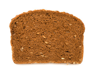 Rye bread with sunflower seeds in it 