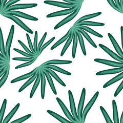 textile design with cute floral pattern