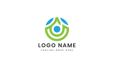 creative d logo template