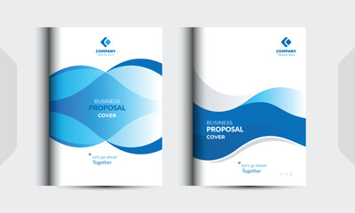 Corporate Business Proposal Catalog Cover Design Template