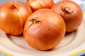 Yellow sweet doux Spanish salad onions vegetables