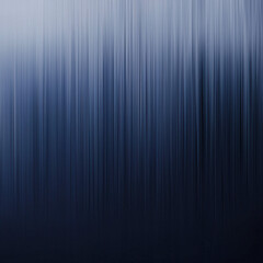 Deep blue vertical motion blur effect creating a modern abstract pattern