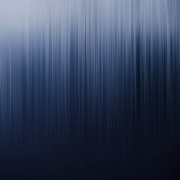 Deep blue vertical motion blur effect creating a modern abstract pattern