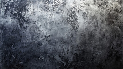 Obraz premium Rustic textured dark concrete wall with deep organic tonal variations