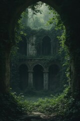 Fototapeta premium the dark forest by james kennedy