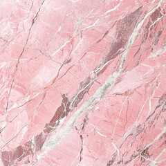 Fototapeta premium Refined pink marble slab with bold veining and intricate natural patterns