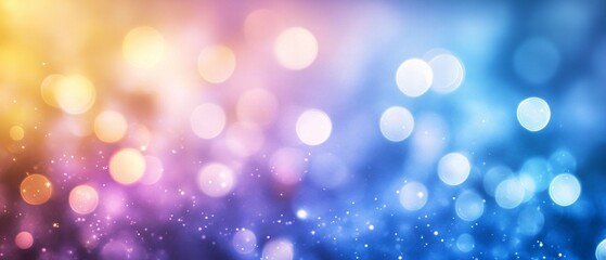 Obraz premium Abstract Colorful Bokeh Background With Sparkling Lights