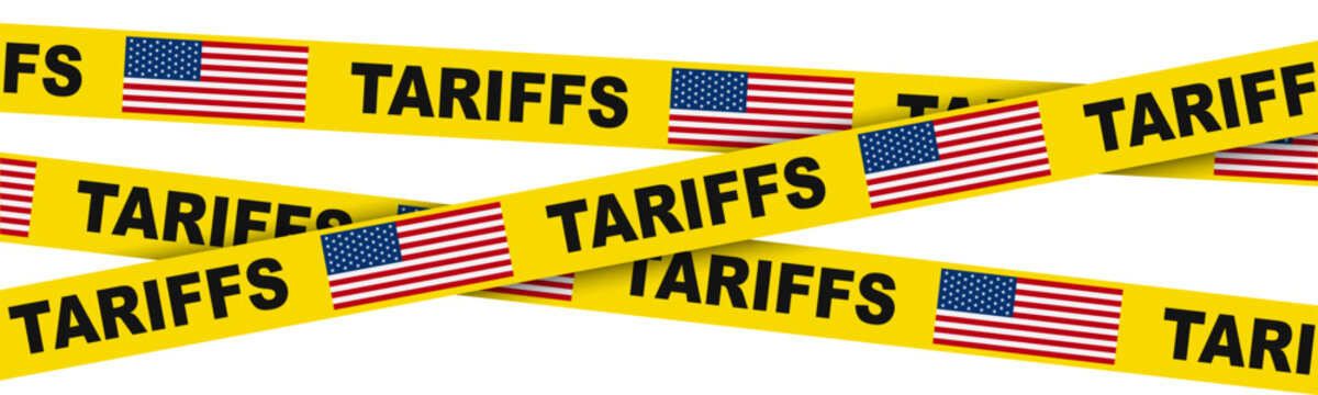 American tariffs and US government import taxation, trade war policy, domestic market protectionism