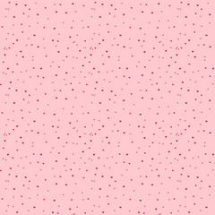 Valentine's Day pink heart-shaped background image