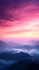 Fototapeta premium Smooth gradient background wallpaper featuring soft pastel colors in a calming and serene atmosphere