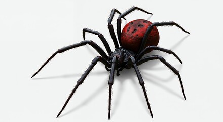 Redback Spider 3d Render High Resolution Image