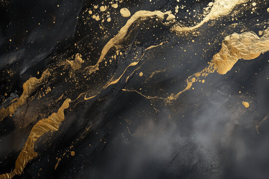 luxury minimalist black gold and gray background
