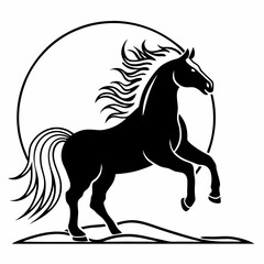 horse vector