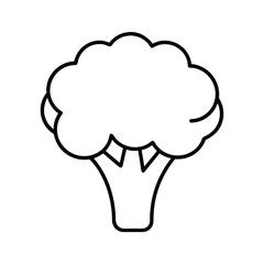 illustration of a head of a tree